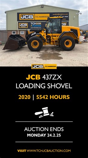 🚨 48 HOURS TO GO 🚨 Grab a deal on a JCB machine! 🌟 Choose from Mini Diggers, Backhoe Loaders, Large Tracked Excavators and more! 🤩 Bid now! 👉 https://bit.ly/4k4iEEf | TC Harrison JCB