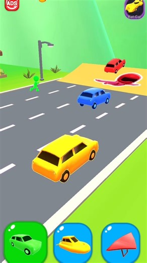 shape shifting gameplay || shape shifting android ||new ios game AG Gamers #shortsfeed