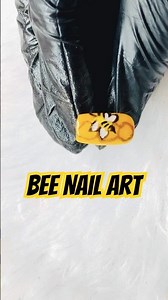 Bee Nail Art 🐝 | Easy Nail Design ✨