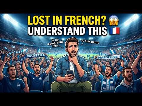 Understand French Easily with This Story (A1) 🇫🇷 | Football Match in Marseille | Learn Naturally