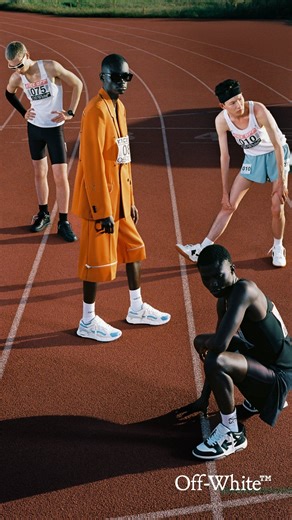 Off-White™ on Instagram: "“KICK OFF” sneakers a retro runner designed for the future. created for exploring new worlds with a grounded perspective. ~ now available online at off—white.com and at Off-White™ boutiques worldwide"