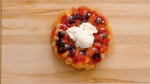 12K views · 758 reactions | In today's struggle challenge, Frankie Celenza needs to make a salad that will defy expectations. This isn't your ordinary leafy green salad! Packed with fruit, suspended in a clear gelatin and topped with some rich whipped cream, this showstopping salad that no one will see coming! | Struggle Meals | Facebook