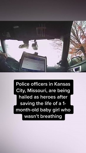 “Officer Richard, that’s a hero, that is a hero,” Tajanea Allen, mother of 1-month-old Kamiyah, told CNN affiliate KCTV. “He saved my daughter’s life. I would do anything for that man. He saved my daughter and I’m very grateful for that.” #cnn #news