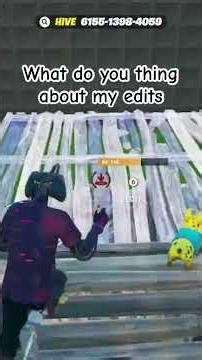 Fortnite build edits 🗡️🔫