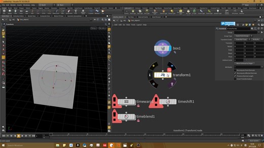 关于houdini的各种time节点