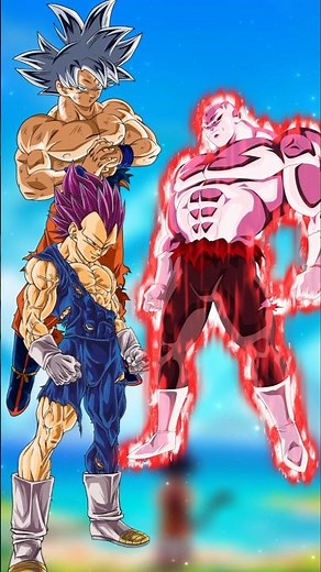 Goku and Vegeta vs Jiren || #viralshort #anime #dbs #dbz #trending #goku #vegeta #jiren #dbheros