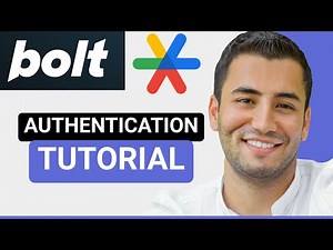 Bolt.new Google Auth Tutorial (2026)