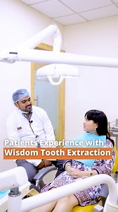🌟 Our patient shares her experience with wisdom tooth extraction due to pericoronitis! 🌟 “Getting her wisdom tooth extracted was a daunting thought, especially because she was suffering from pericoronitis. But at Clove Dental, we made it easy for her. The dentist took the time to explain everything to her in detail, from the diagnosis to the procedure, and what to expect during recovery. This really helped ease her anxiety and made her feel more confident about the process. During the procedur