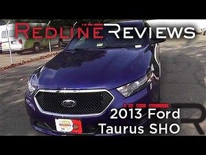 2013 Ford Taurus SHO Review, Walkaround, Exhaust, Test Drive