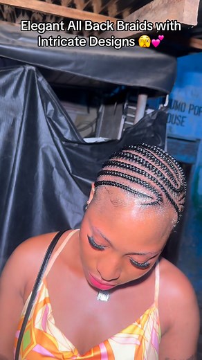 Stylish all back braid #allbackbraids | Tee- Kay beauty Signature | Facebook