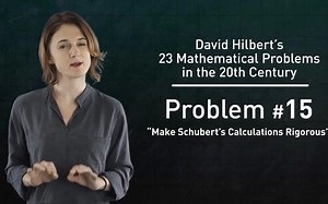 Hilbert's 15th Problem_ Schubert Calculus _ Infinite Series希尔伯特的第15问题