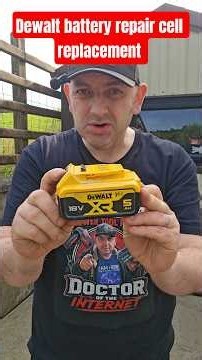 Dewalt battery repair cell replacement #doctorlefthandthread #batteryrepair #dewalt