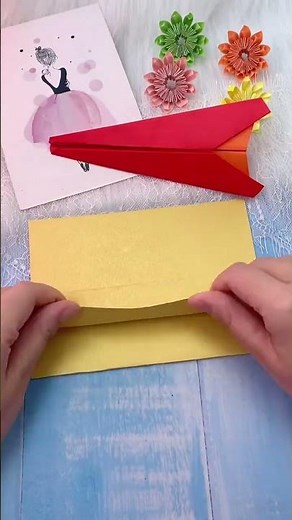 How to Make a Paper Aeroplane & Launcher | Easy Origami DIY Tutorial ✈️✨