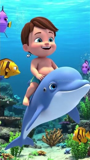 Boy Riding a Dolphin – Funny & Epic Ocean Adventure! 🌊🐬