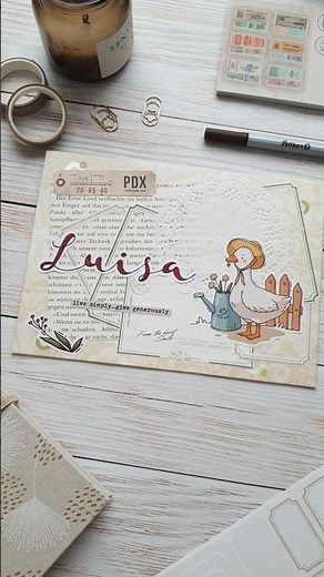 °• decorate penpal letter with me •°