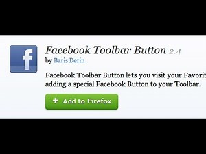 How To Install The Facebook Toolbar On Firefox