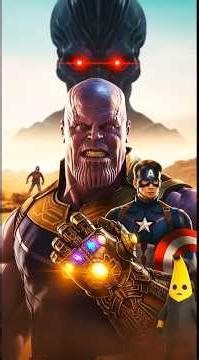 “Thanos vs Alien King 🔥 Captain America’s Child Kidnapped | Epic Rescue #shorts #alien #viral