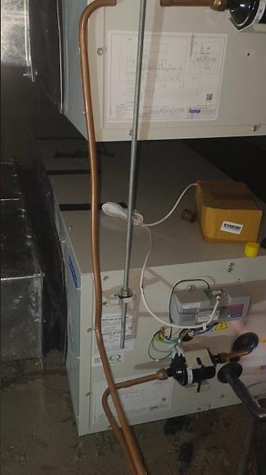 ductable ac installation !! ductable ac indoor unit installation !!