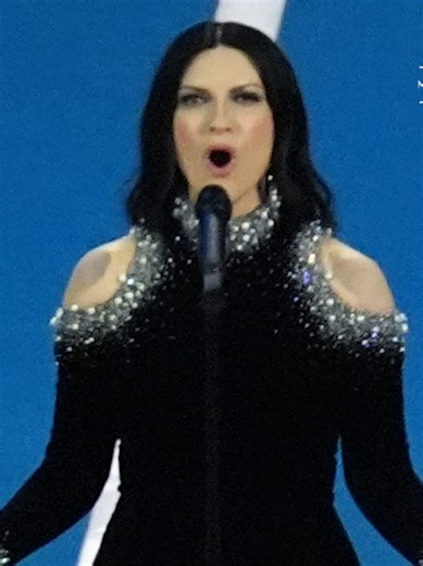 Laura Pausini Shines at Olympic Opening Ceremony