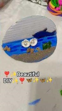 DIY Seashell craft idea #trending #beach #s#viralshort #diy #viralvideo #craft #handmade #art