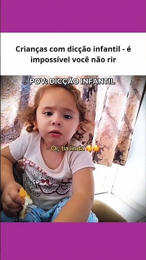 Children with baby talk - it's impossible not to laugh.