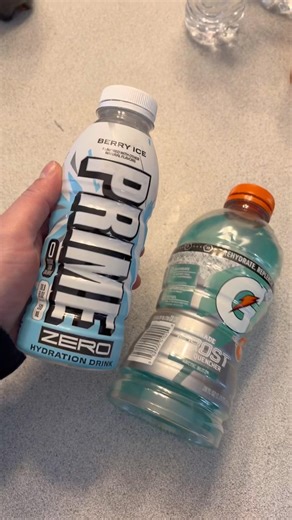 Blue Prime vs Gatorade Health Test