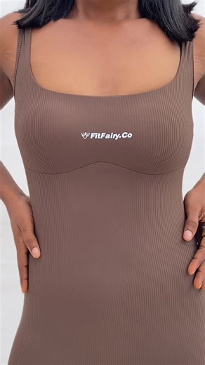 Meet the Sculpt Bodysuit 🤎” She’s sleek, supportive, and made to snatch you in all the right places 😍 Crafted with a buttery-soft ribbed fabric that hugs your curves while giving you room to move — this piece was designed to sculpt, flatter, and empower. ✨ Dress it up, work out in it, or lounge in style — the Sculpt Bodysuit does it all. Available in multiple colors and sizes 6–18 💅 Shop now via www.fitfairy.co, our Instagram shop, or on WhatsApp 💕 #FitFairy #SculptBodysuit #FitFairyLaunch #