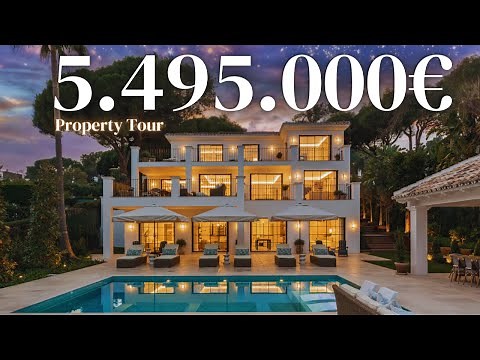 What 5.5 Million Buys you in Marbella in 2024 | Full Villa Tour !