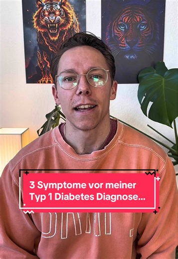 Vor meiner Typ 1 Diabetes Diagnose hatte ich für einige Wochen mehrere Symptome. Die drei Symptome, die bei mir am stärksten aufgetreten sind waren: verschlechtertes Sehvermögen, unfassbarer Durst und großer Gewichtsverlust… wie war es bei euch vor der Typ 1 Diabetes Diagnose? #diabetestyp1 #typ1diabetes #t1d #dt1