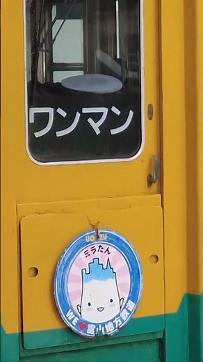 ミラタンヘッドマークの10030形とカタラーレ富山ラッピング車 / 10030 Series & Kataller Toyama Train