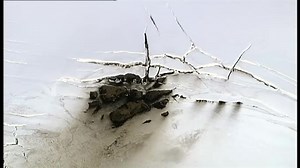 Aerial footage of Iceland volcano beginning to erupt