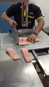 Frozen Salmon Cutting Like a Pro 🔪 | Amazing Seafood Skills