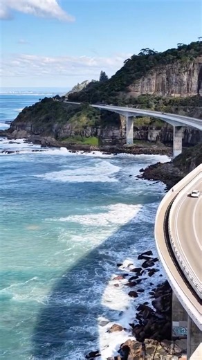 Our drive across the sea cliff bridge! #seacliff #seacliffbridge #sydney #sydneyaustralia