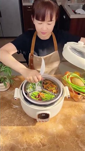 “Smart Electric Cooker Magic 🍲🔥”#cooking #youtubeshorts #shortvideo #trendingshorts