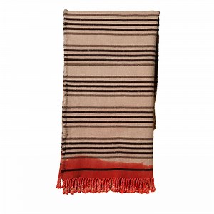 Formia Fringed Striped Polychrome Cashmere & Silk Blanket
