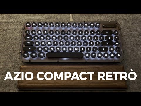 AZIO Compact Retrò | ASMR Retro Mechanical Keyboard