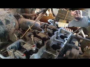 Como regular válvulas motor shibaura