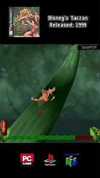 Disney Tarzan - video game part 9 #tarzan #disneytarzan #tarzanps1 #ps1 #gameplay #gaming