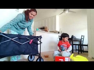 Unboxing & Review Ozark Trail Multipurpose big bucket cart| Unboxing & Review