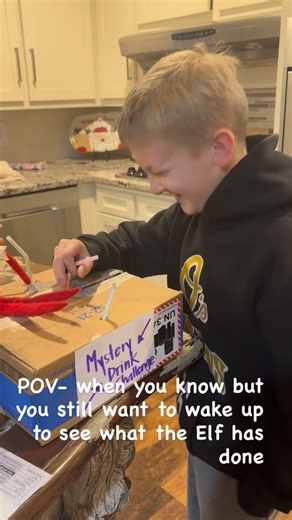 Tracy Carpenter Hester on Instagram: "Mystery Drinks for the early morning laughter #elf"