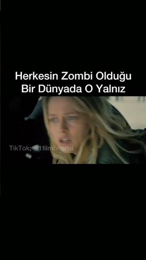 Herkesin zombi olduğu bir dünyada o yalnız