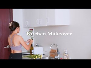 Kitchen Makeover | DIY Hanging Kitchen Cabinets | Living Alone in Manila