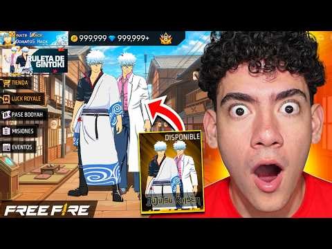 I GOT THE GINTOKI SKIN IN FREE FIRE X GINTAMA AND I WAS SURPRISED!! - TheDonato