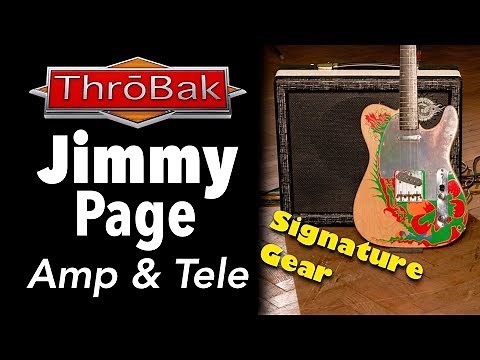 Jimmy Page Dragon Telecaster and Sundragon Amp: NAMM 2019