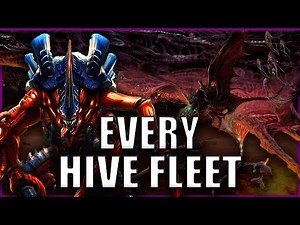Every Single Tyranid Hive Fleet EXPLAINED By An Australian | Warhammer 40k Lore