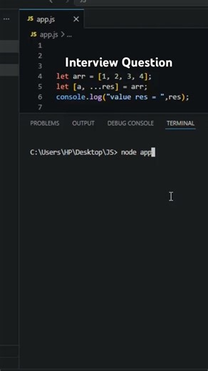 JavaScript(Js) Interview question | Part-411 #coding #javascript #code #interview
