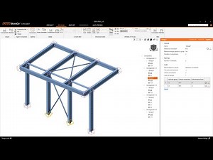 Advance Design 2026 to IDEA StatiCa workflow via Checkbot for steel structures