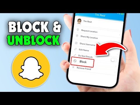 How to Block / Unblock Friends in Snapchat (2026)
