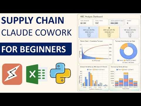 I Built a Supply Chain Dashboard in Minutes with Claude Cowork - No Code Required
