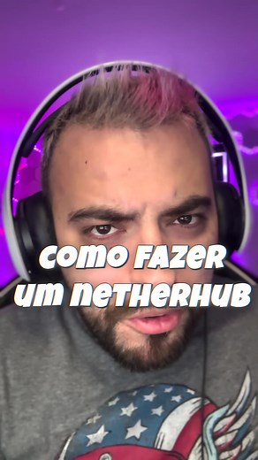 Como Fazer um Nether Hub no Minecraft